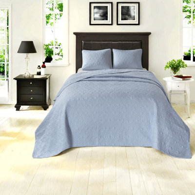 Ensemble de literie réversible, courtepointe en coton pour maison simple TG