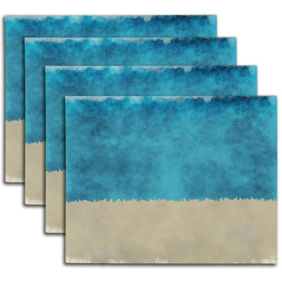 Napperon abstrait en polyester