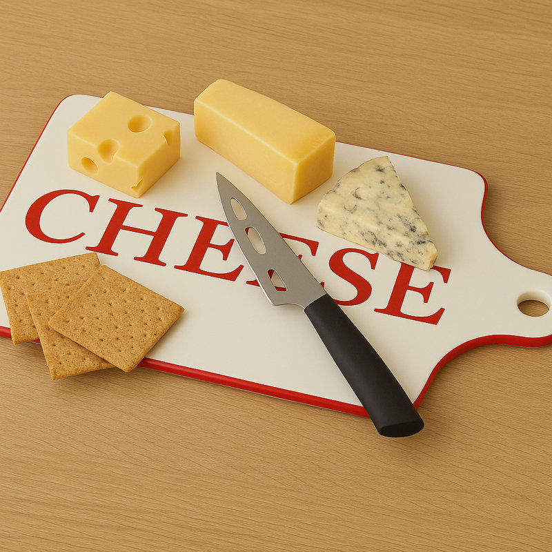 Paddle Stoneware Cheese Board