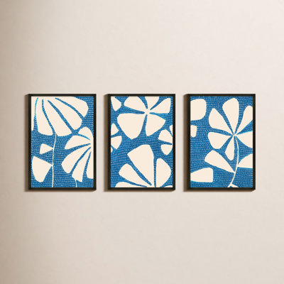 Ceramic Blue 3-6 3-Piece Print Set