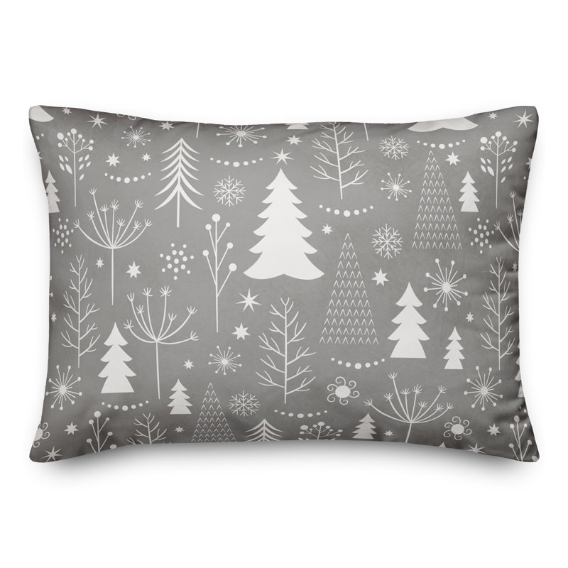 Abstract Reversible Throw Pillow