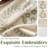 Linen Blend Embroidered Curtains Farmhouse Flower Patterned Curtains for Bedroom-625730193-625730195