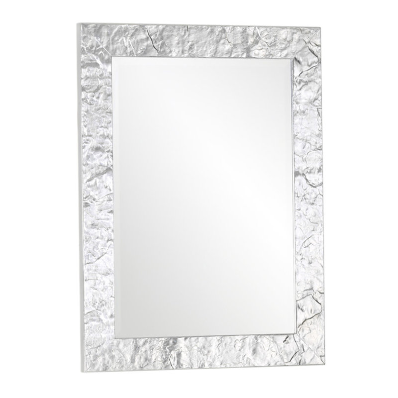 Klingensmith Solid Wood Flat Wall Mirror, 65cm H x 85cm W