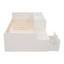 Single (3') Standard Bed Frame with Storage Included with Desk Included
