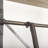 Schlueter 94" Metal and Wood Four Tier Library Bookcase With Ladder-1137941731