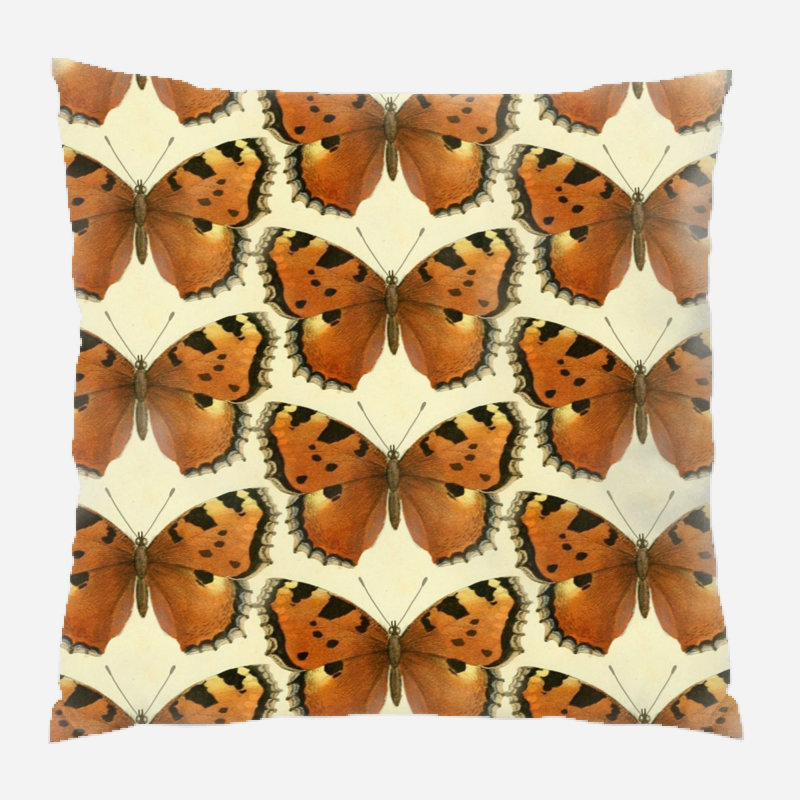 Coussin décoratif papillon, Intérieur