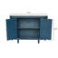 Buffet ovale avec 4 portes Lysiane