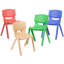 Chaise d'école en plastique empilable en polypropylène Florida-961749936-961745741
