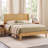 63.9"  Size Wood Headboard, Coastal Headboard & Fluted Headboard for Bedroom -1864341110