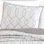 Ensemble de couvre-lit / couvre-lit réversible en microfibre 2 pièces 