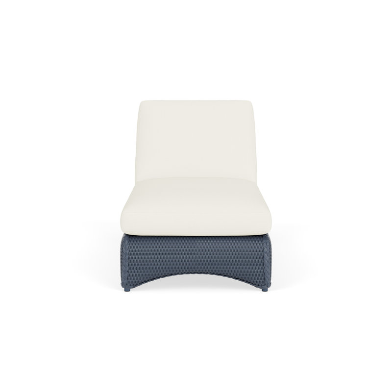 Loom Outdoor Chaise Lounge, Friendly Carnival, Denim Blue