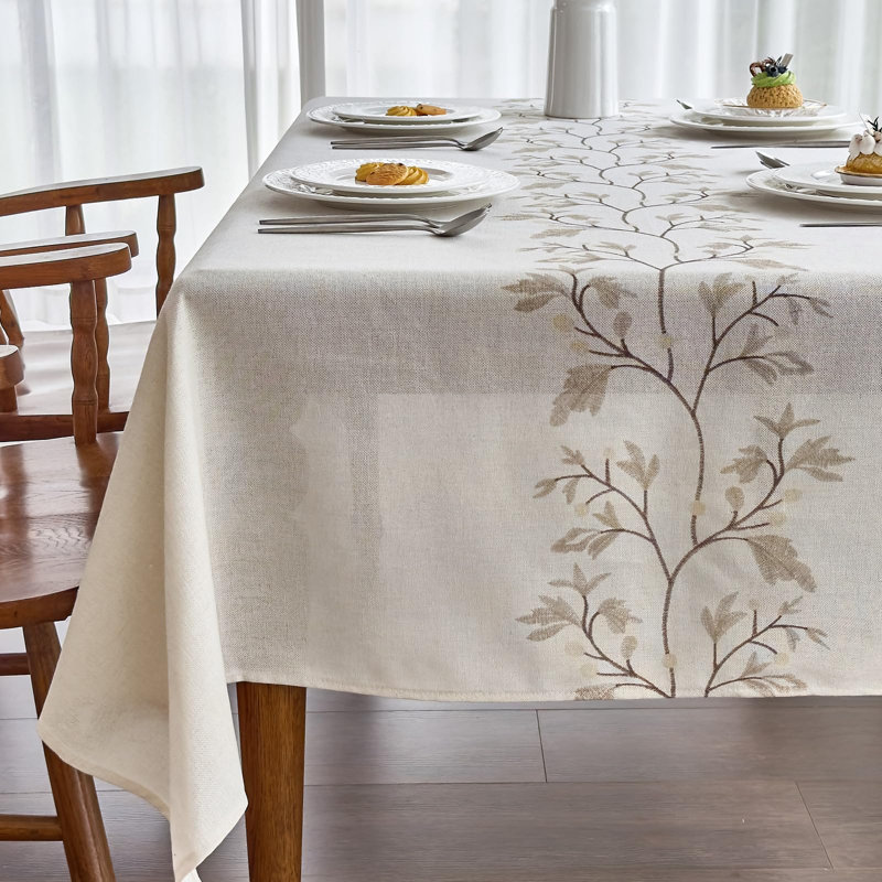 Printed Table Cloth Rectangle Table 55 x 86 inch