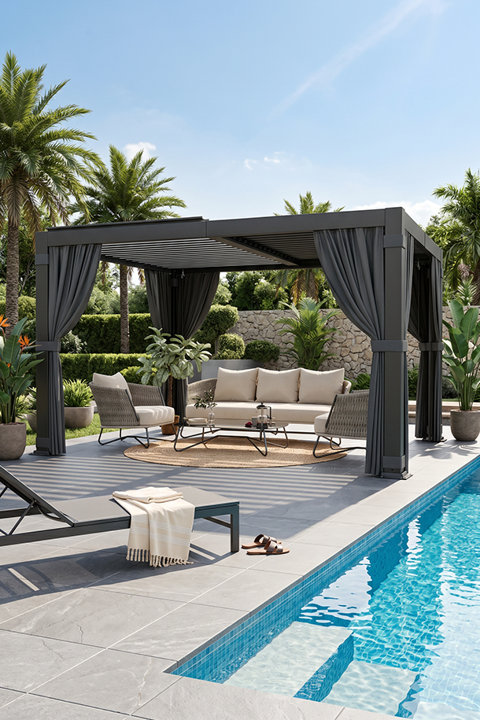 Louvered Pergola