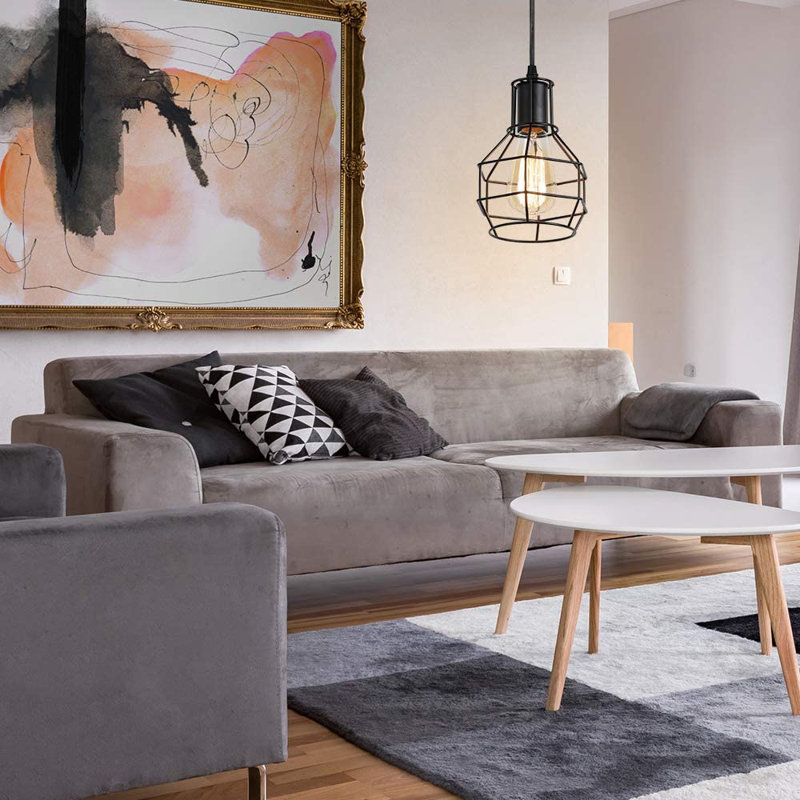 Luminaire suspendu géométrique 1 lumière Bystrom
