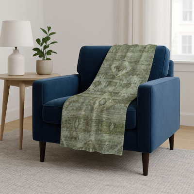 Addison Machine Washable Sherpa ASB837 Southwest Throw Blanket