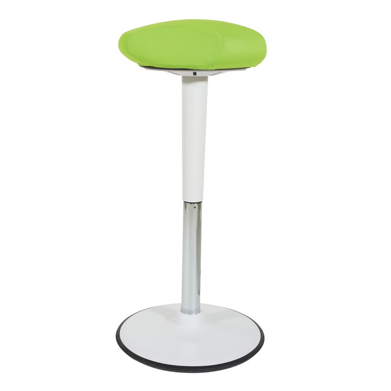 Oaties Adjustable Height Ergonomic Active Stool, Green