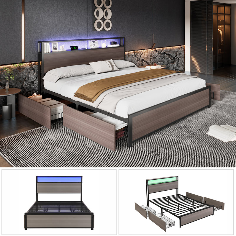 Daycia Storage Bed