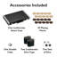 Grey/Black Backgammon Board Game