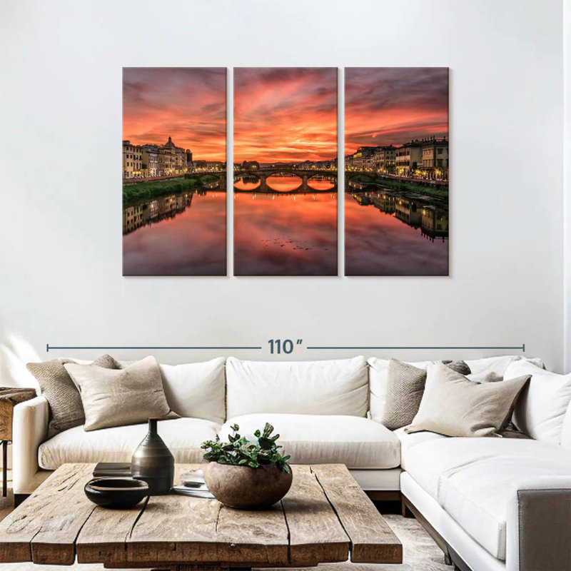 Nicci Ponte Vecchio Florence Italie I, H 48 po x l 74 po