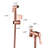 Elongated Hand Held Bidet with Faucet-64969094
