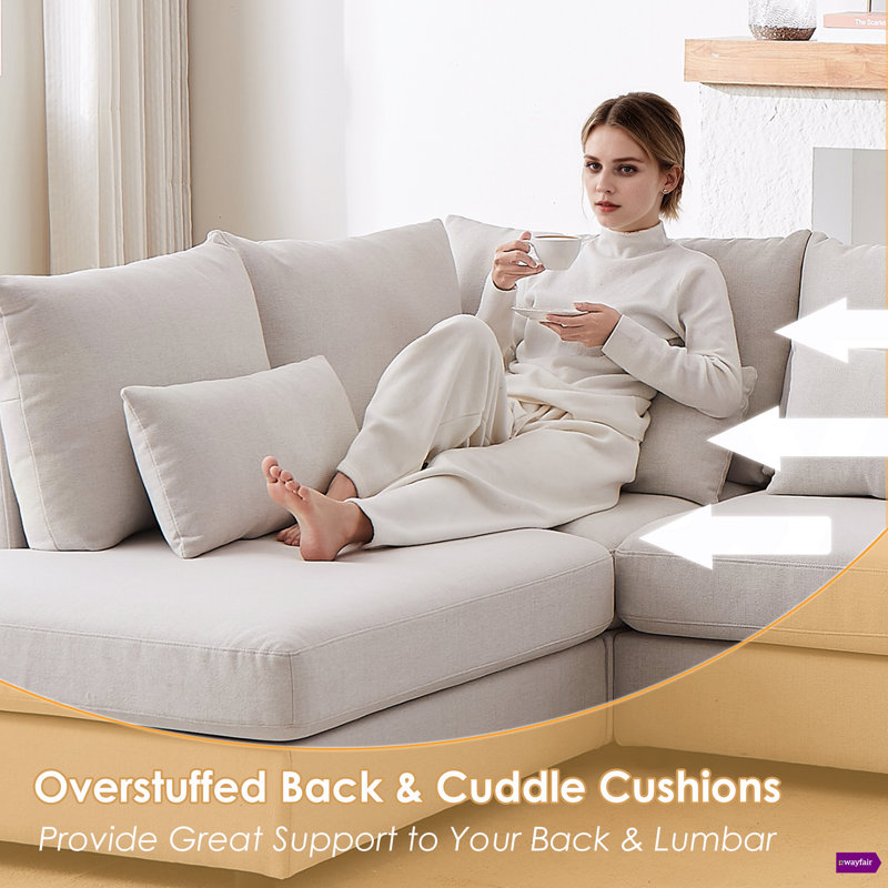 Nyerere 100.2" Upholstered LAF Sectional Sofa