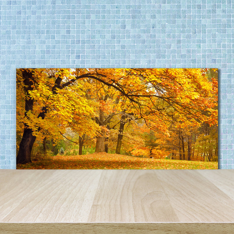 50cm W x 100cm L Glass Peel and Stick Panel
