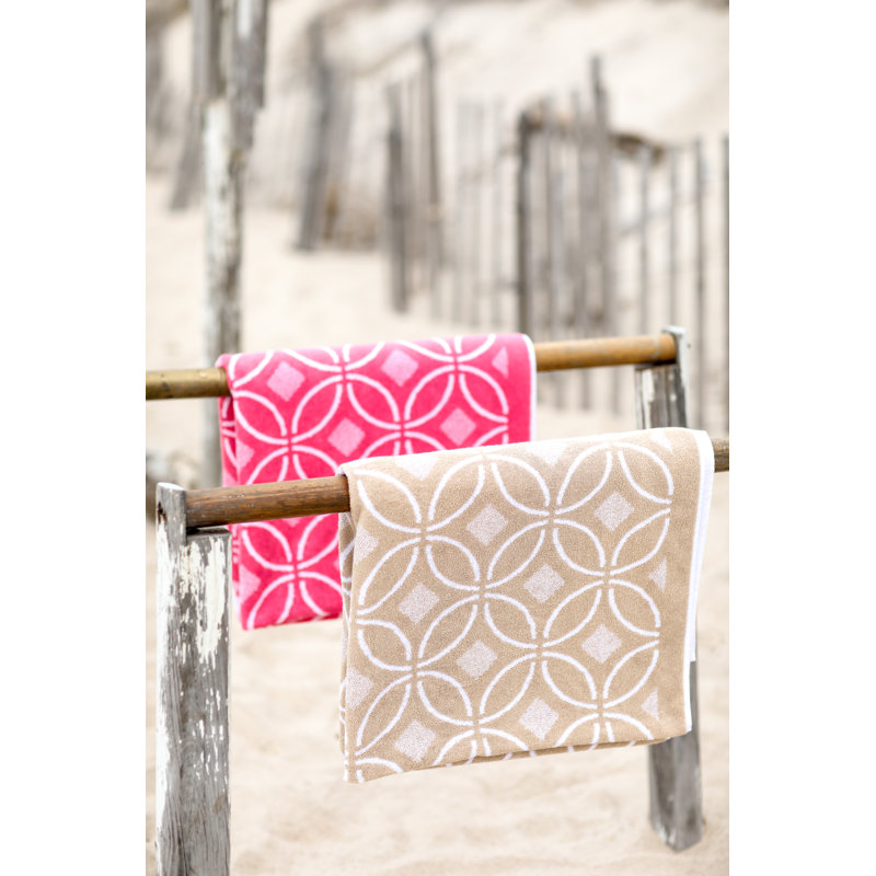 Anacapri Beach Towel, Pink