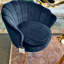 Fauteuil demi-tonneau en velours de 82,55 cm de large-1250672076