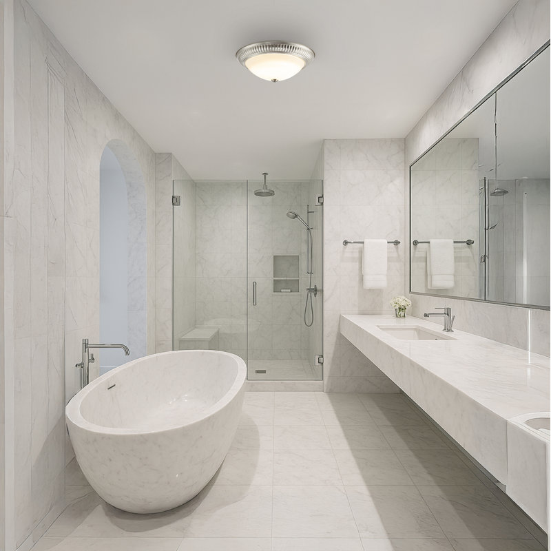 Flush Mount, Satin Nickel
