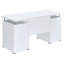 Bureau d'ordinateur blanc avec 2 tiroirs et armoire Rochelle-2019724453