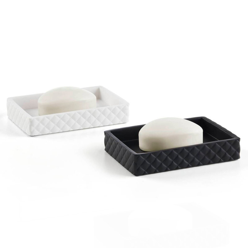 One Size Bath Accessories Set, Onyx