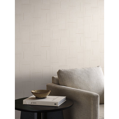 Birpal Geo Block Weave Wallpaper