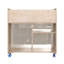 Chariot de rangement en bois avec roues et 6 compartiments Bright Beginnings