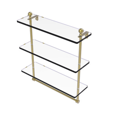 Gober 3 Piece Tiered Shelf with Towel Bar