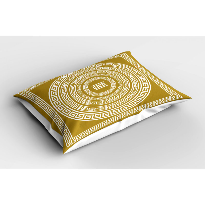 Polyester Sham Set, Gold, Twin