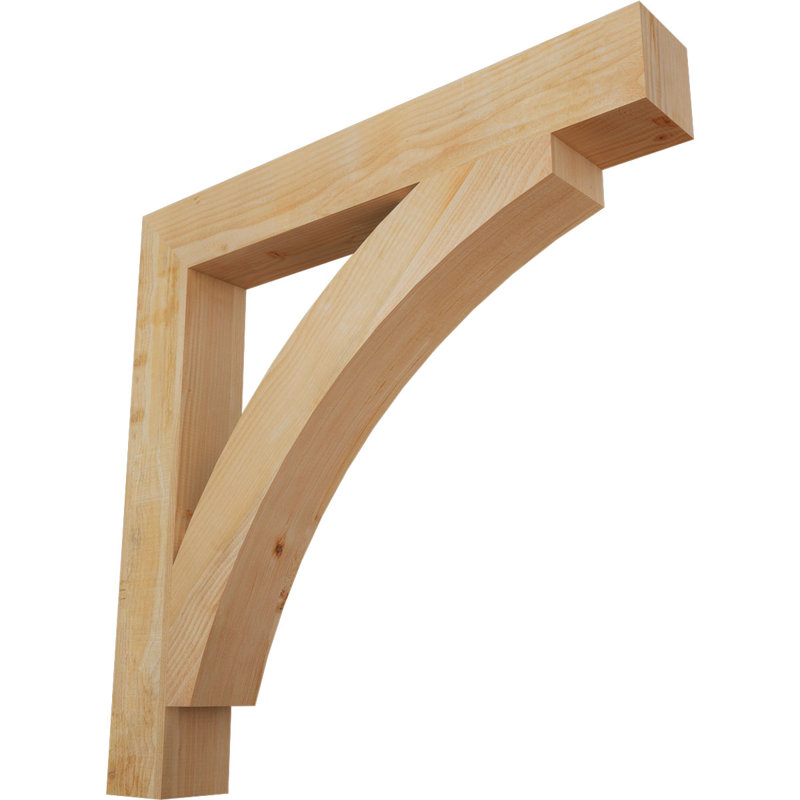 Support de bloc Thorton, Douglas (sciage brut), H 44 po x l 6 po x P 44 po