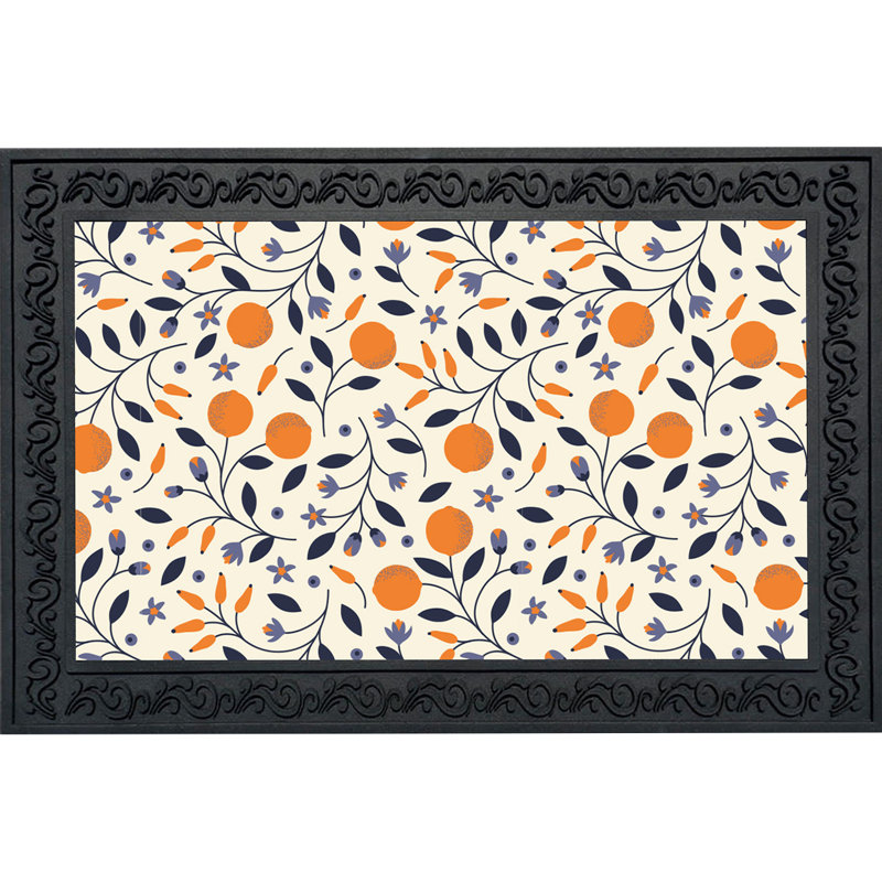 Citrus And Vines Doormat