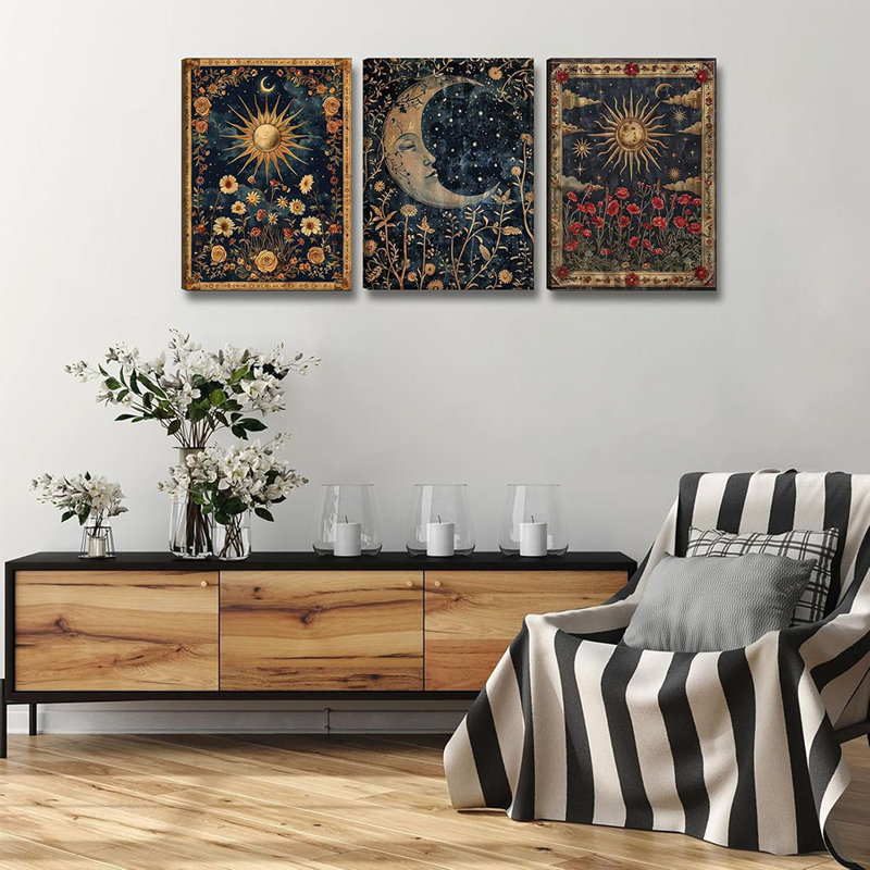 3 Piece Wrapped Canvas Print