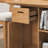 Brown Rectangular Solid Wood  desk-327858817
