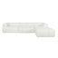 Canapé d'angle moderne sans cadre en forme de L de 310 cm de large avec méridienne à droite, mousse haute densité, canapé 2 pièces sans assemblage-1990593470