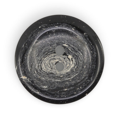 Bouton rond en chanvre recyclé Dritz