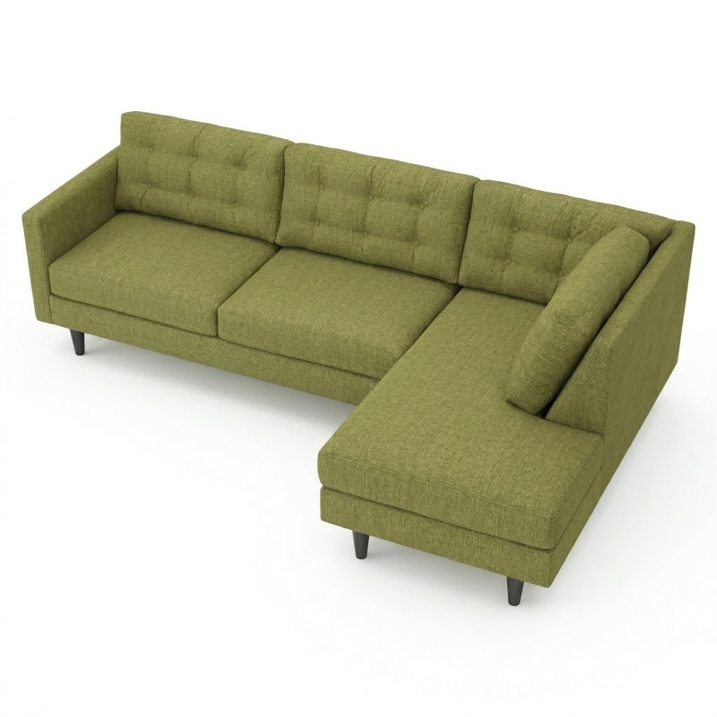 Canapé modulaire Talmadge, Polyester vert