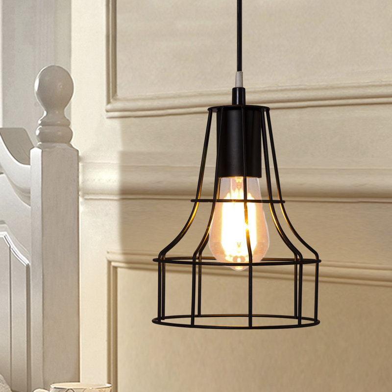 Luminaire suspendu simple géométrique 1 lumière Benayas