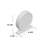 Quartz movement / Crystal Tabletop Clock in Brown