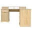 L-Shaped Desk with Charging Station And Monitor Stand-535439723