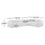 Canapé modulaire inclinable rembourré Bayne-117494547