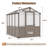 Wooden Greenhouse,polycarbonate Walk-in Outdoor Greenhouse-119782102