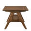 Table basse en bois avec tablette Flor