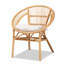 Chaise de salle à manger contemporaine minimaliste