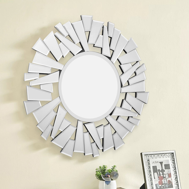 Dezideriu Wall Mirror, 23.62''H x 23.62''W